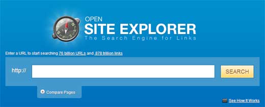 SEO解析に役立つ！サイトの評価をチェックすることができる「Open Site Explorer」