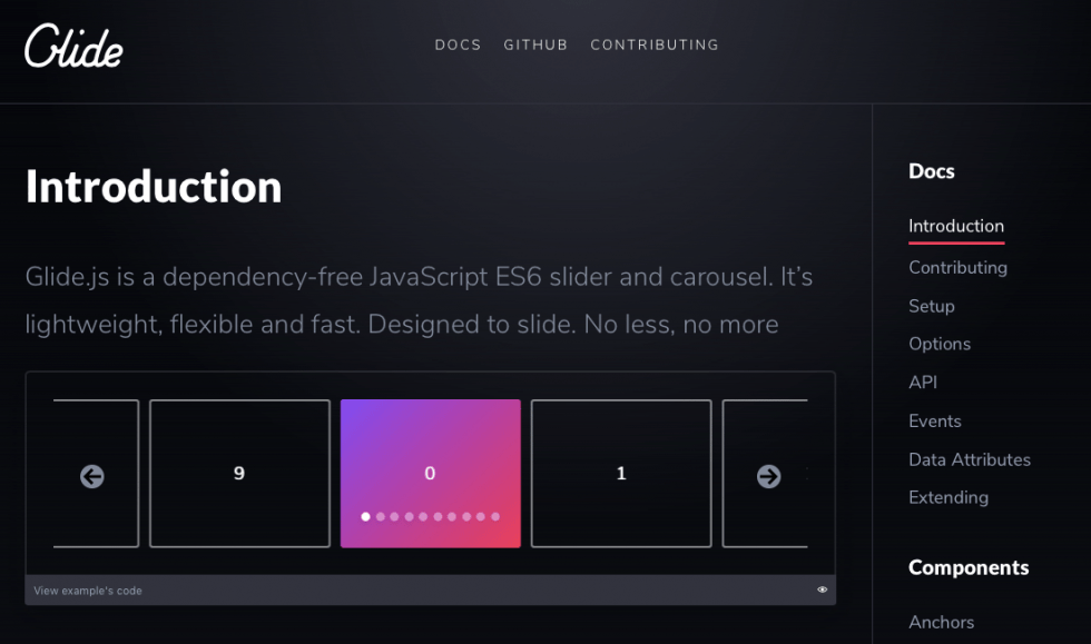 スマホやタブレットの操作にも対応したスライダースクリプト「Glide.js」 TechMemo