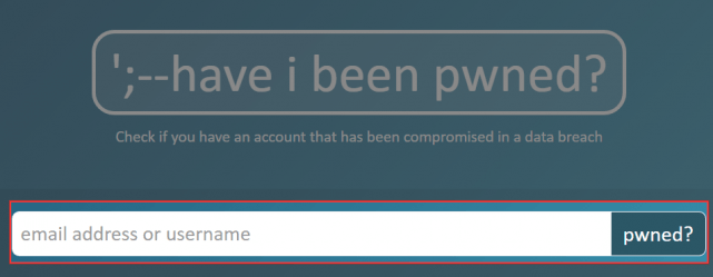 Have I been pwned?の使い方