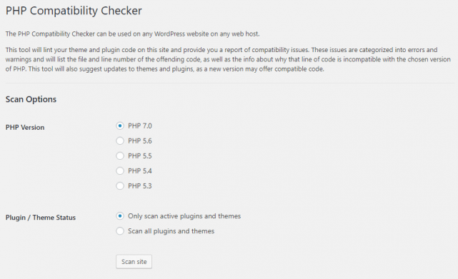 PHP Compatibility Checkerの使い方