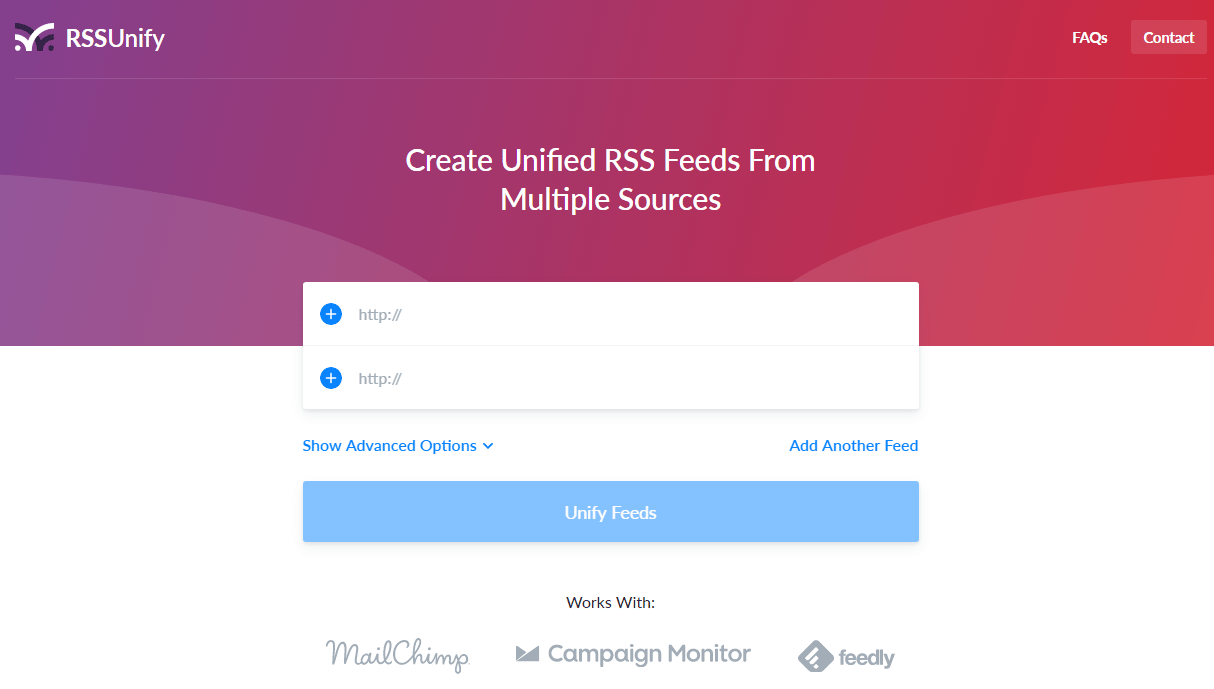 複数のRSSフィードを一つにまとめてくれるWEBサービス「RSSUnify」