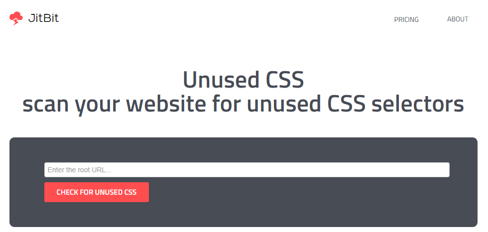 使用されていないCSSセレクタを見つけて教えてくれるWEBサービス「Unused CSS finder」