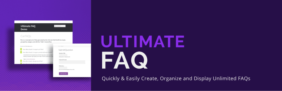 よくある質問のページを管理画面上から作成できるWordPressプラグイン「Ultimate FAQ」