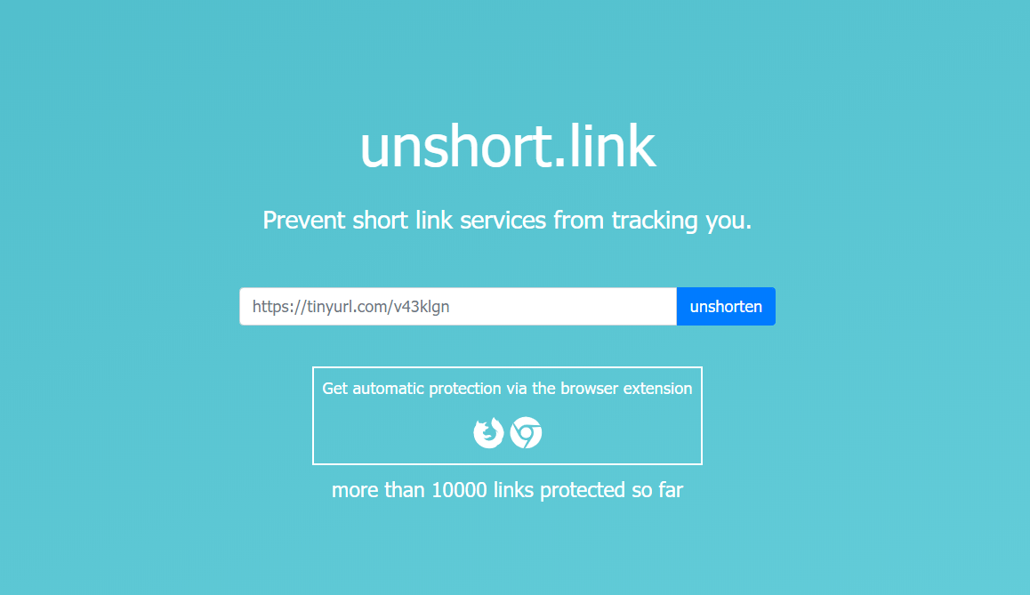 短縮URLを解析して元のURLを教えてくれるWEBサービス「Unshort.link」