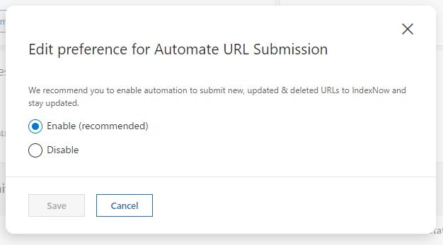 Automate URL submission